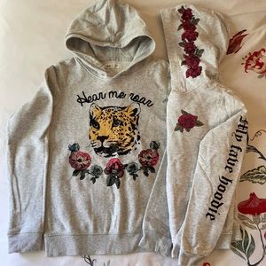 H&M Girls Pull Over Sweater & Zip Up Jacket 12-14Yr